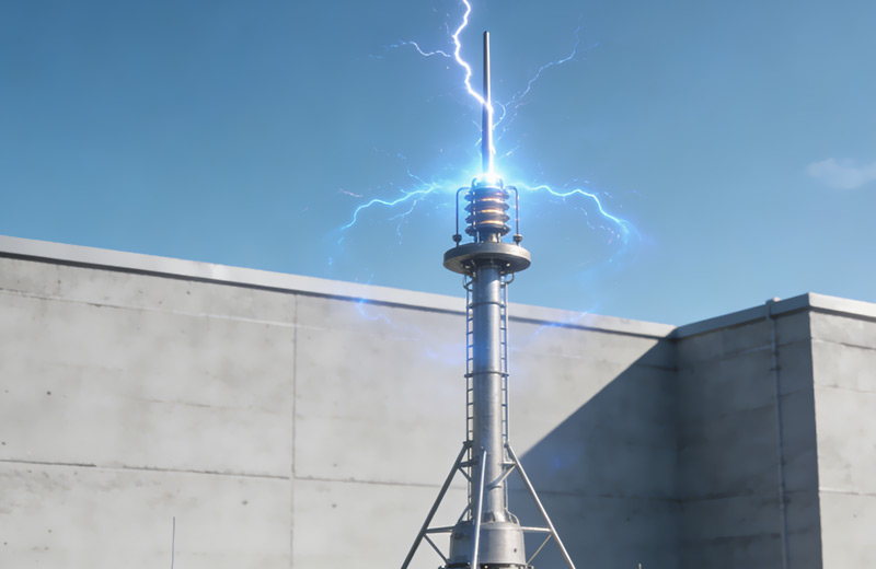 提前放電避雷針