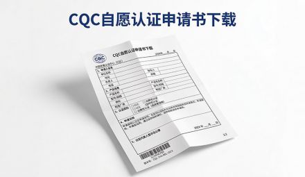 CQC 自愿認證申請書下載